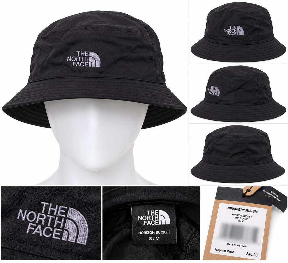 The North Face Class V Brimmer Bucket Hat Black S/M/---L/XL NWT UNISEX
